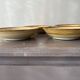 Lot de 4 assiettes creuses signées Longchamp