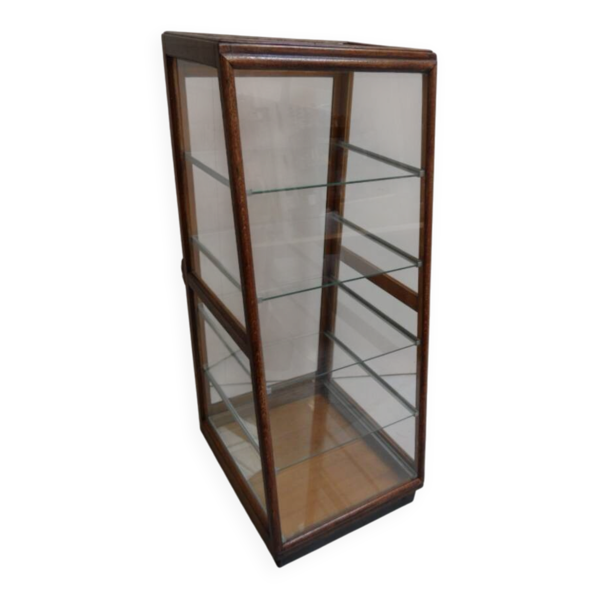 Antique bakery display cabinet