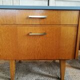 Pair of vintage bedsides