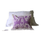 Hand-embroidered cushion