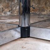 Calacatta marble Super Malta table, Roche Bobois, 1980s