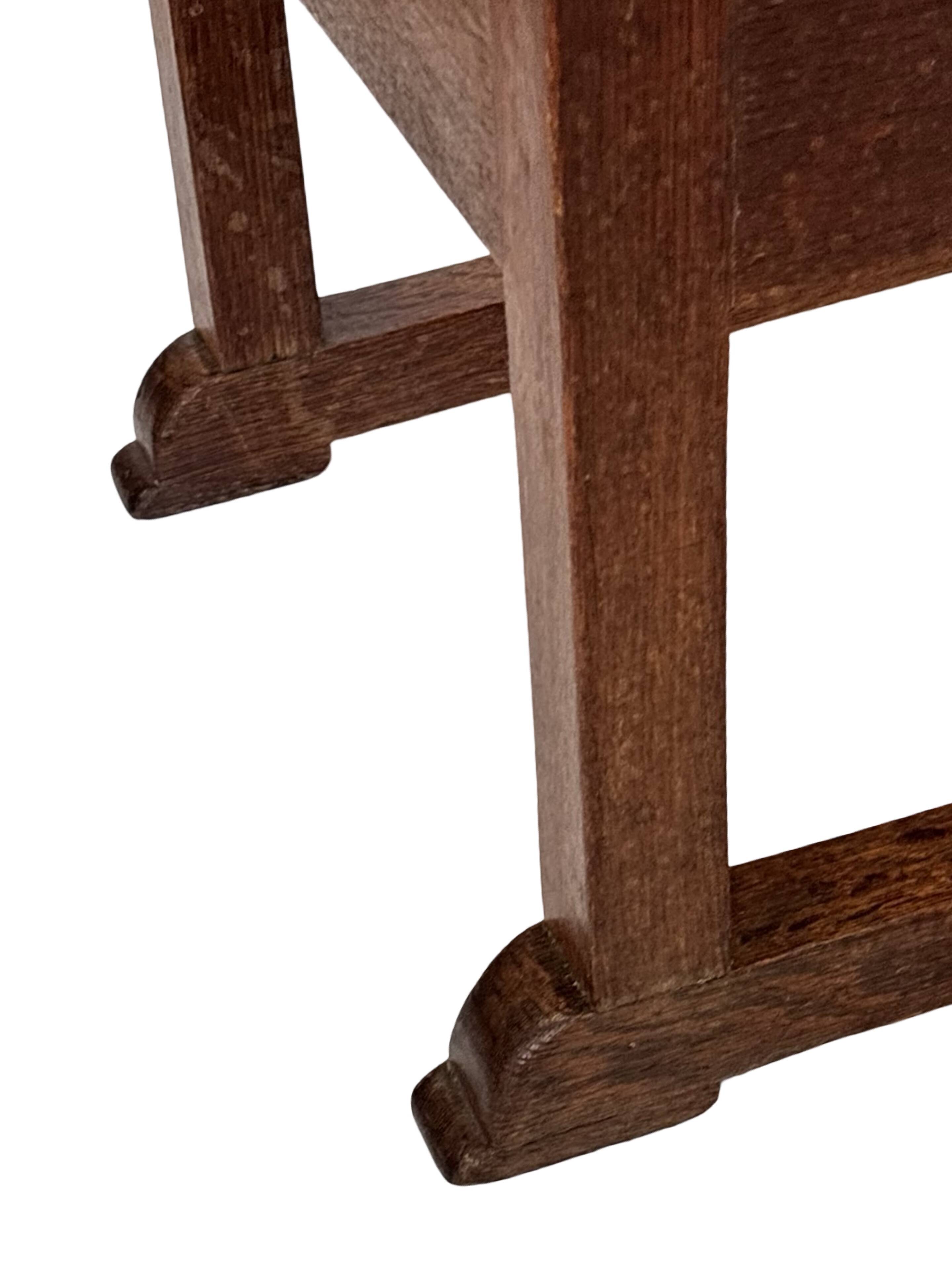 Art Deco High Back chair in oak minimalist design