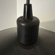 Suspension en métal micro-perforé, années 60