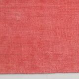 2x11 Vintage Pale Red & Pink Runner Rug, 79x345Cm
