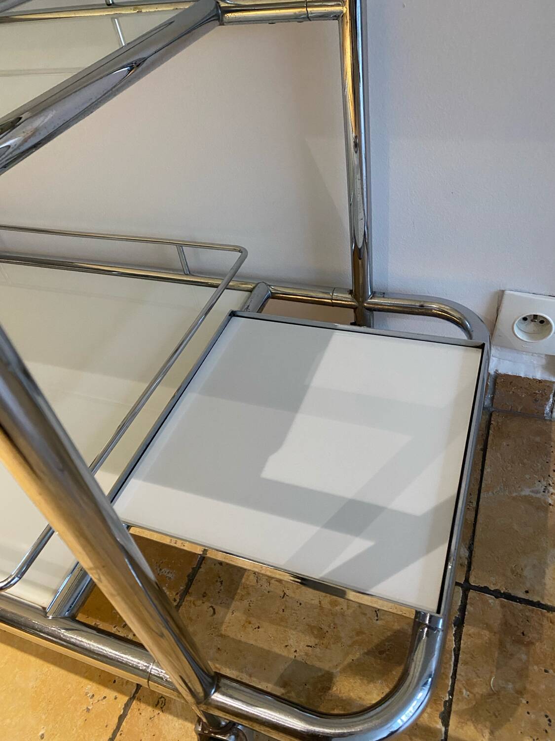 Vintage dessert trolley