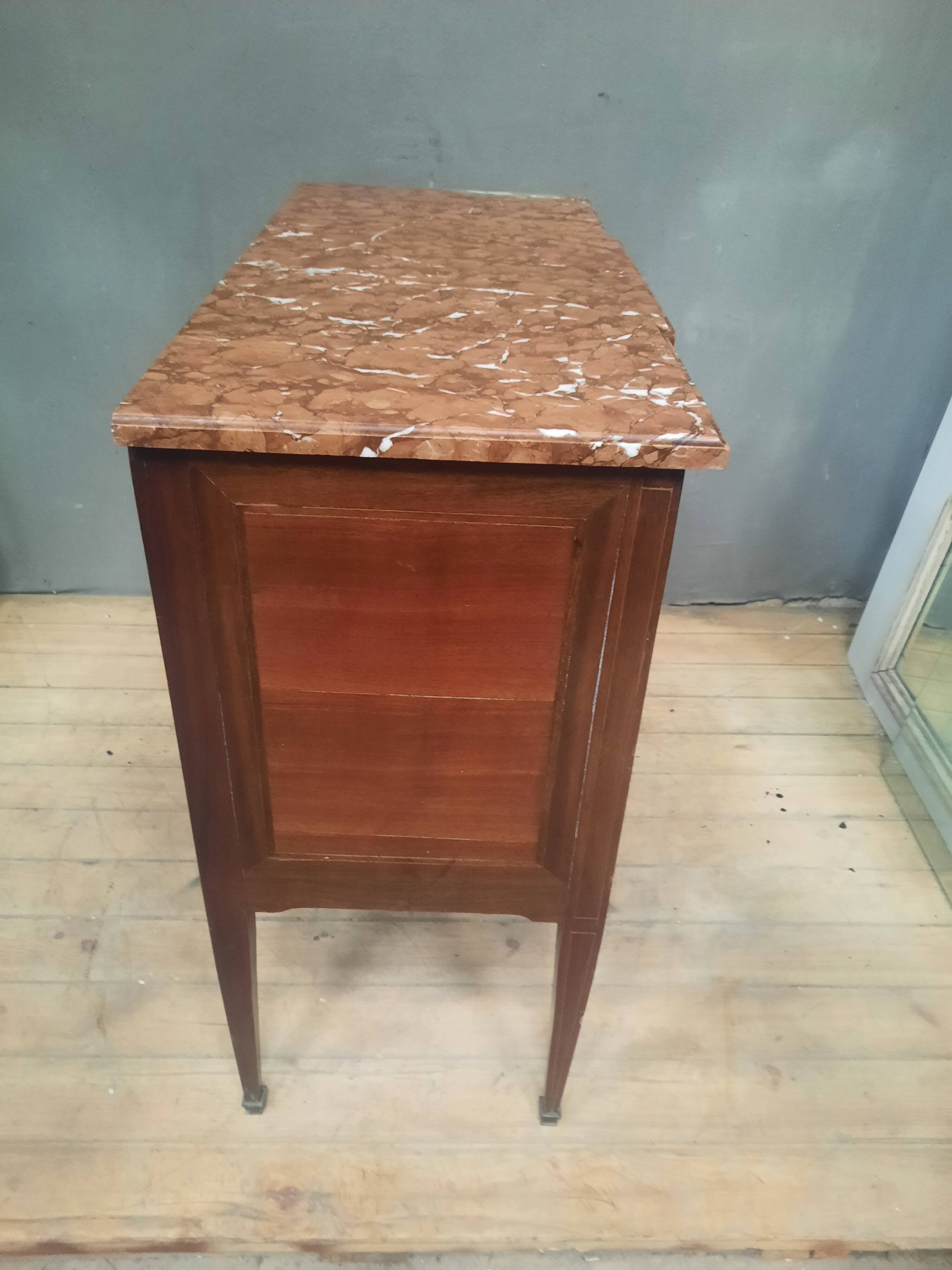 Louis XVI style chest of drawers from the 19th century