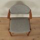 Classic desk chair by Schou Andersen from the 1960s with a teak wood frame