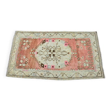 Turkish Oushak handmade rug sku 3555