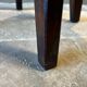 Side table with tapered legs