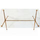 Table basse en verre