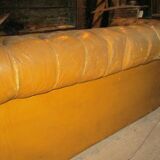 Canapé Chesterfield 2 ocre