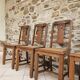 6 chaises art déco