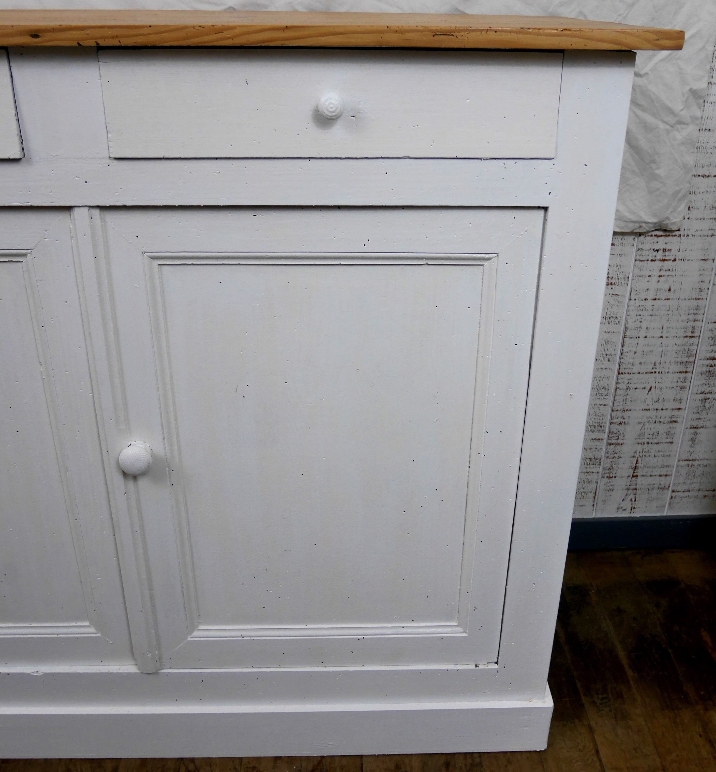 Antique white Parisian buffet