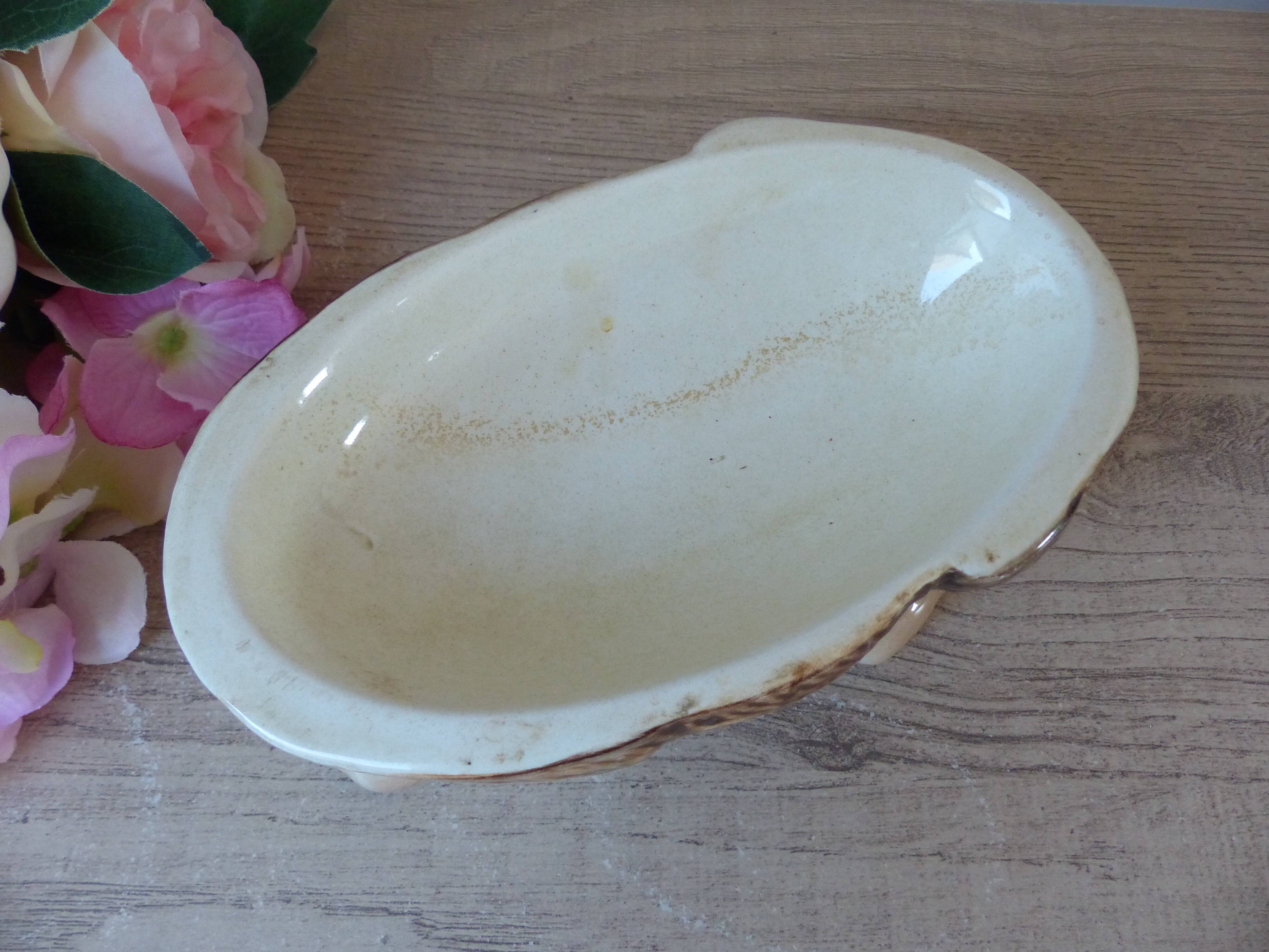 Old rabbit pie dish, ceramic terrine