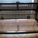 Together bench and two chairs and two chairs in caning