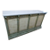 Wood paint and marble counter