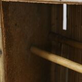 Tiki bar, rattan bar and two stools