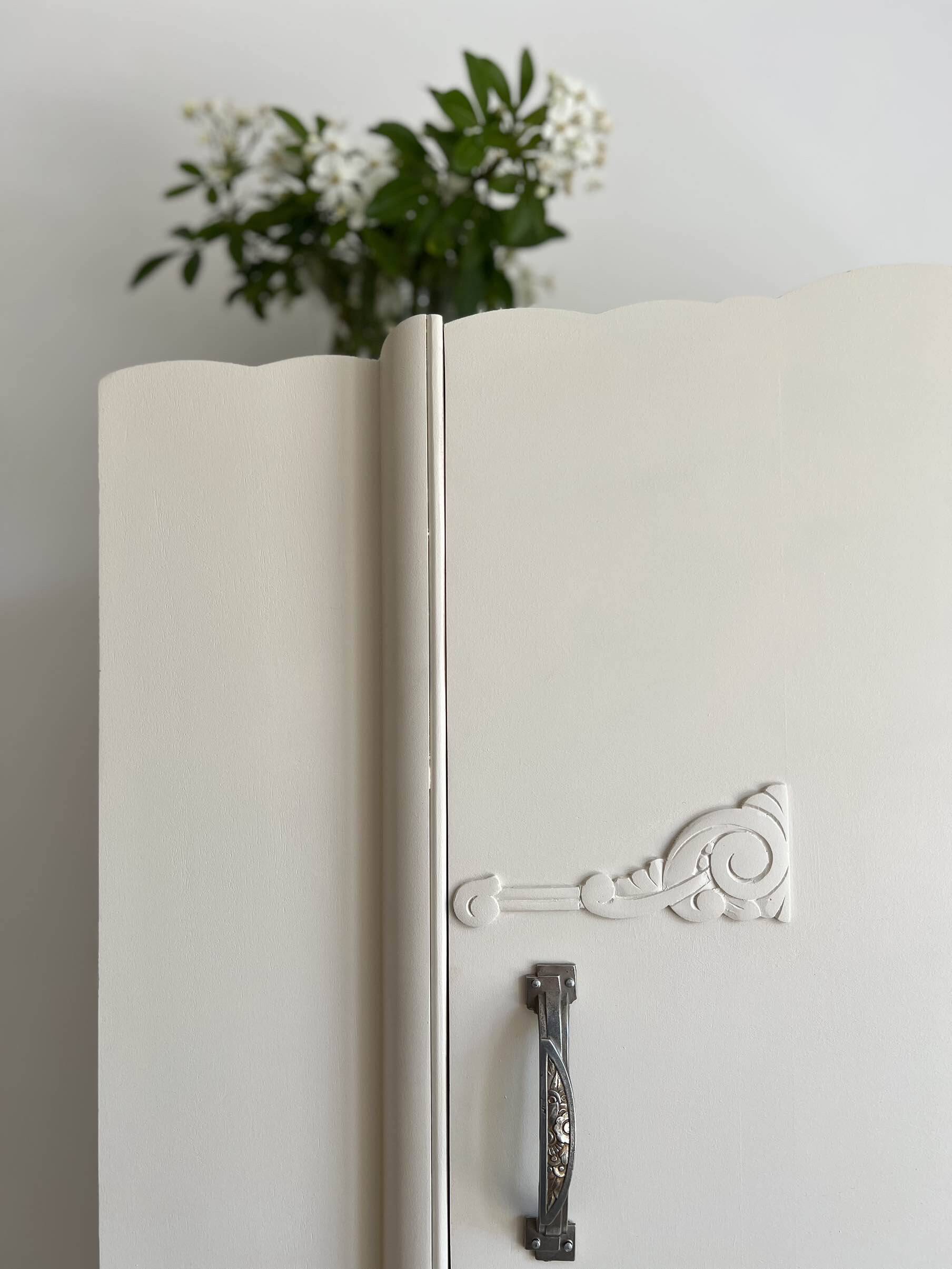 English Art Deco wardrobe