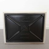 Pair of vintage Throw Away Armchairs by Willie Landels for Zanotta, white Vinyl