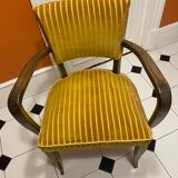 Vintage bridge armchair