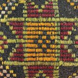 Vintage turkish kilim cushion cover , 30 x 60 cm