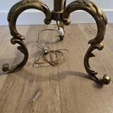 Lampadaire tripode en bronze de style Louis XV