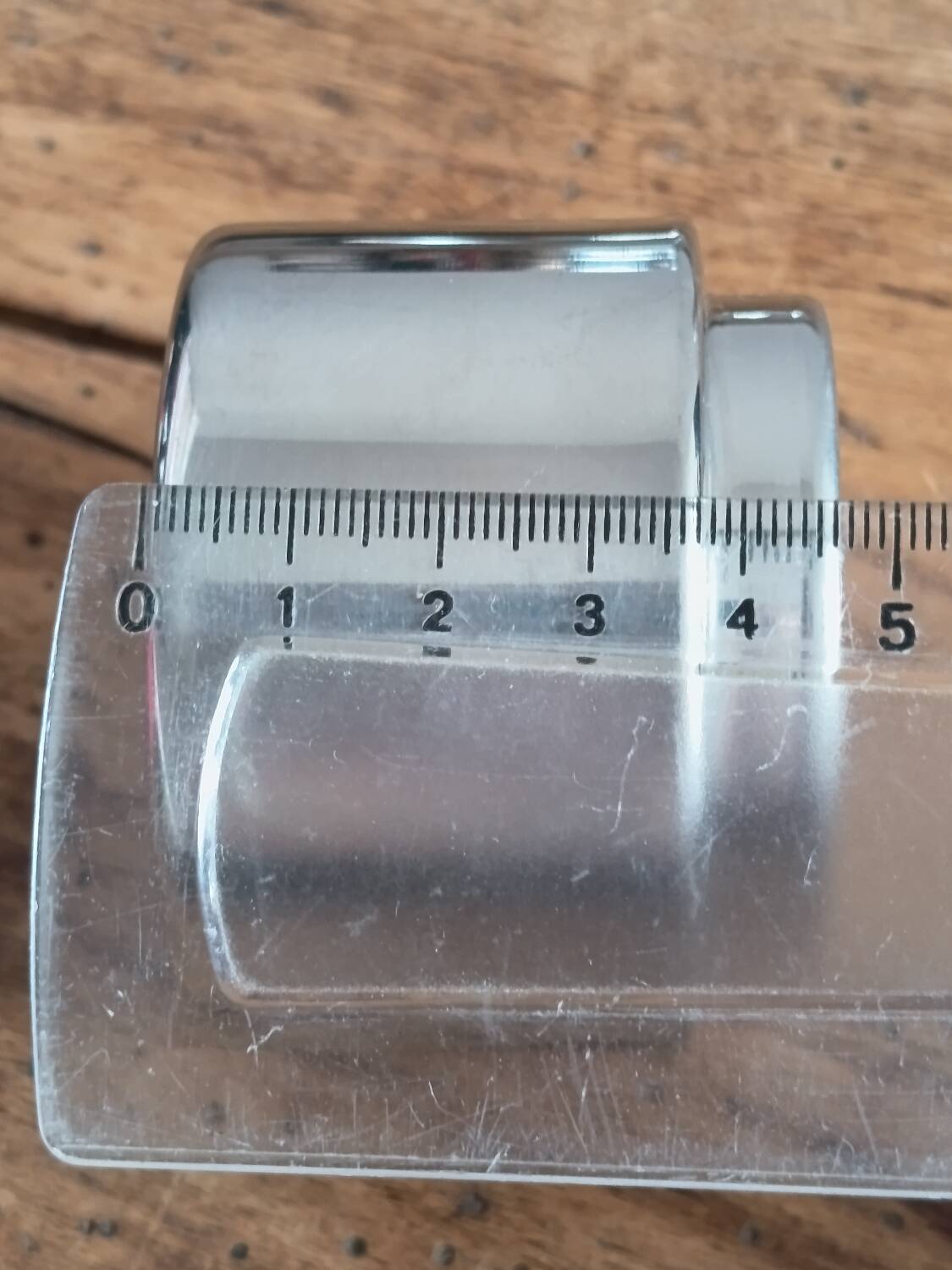 Set of 6 Casalinghi stainless steel cups and saucers, vintage Italian design