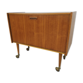 Vintage teak bar Scandinavian style