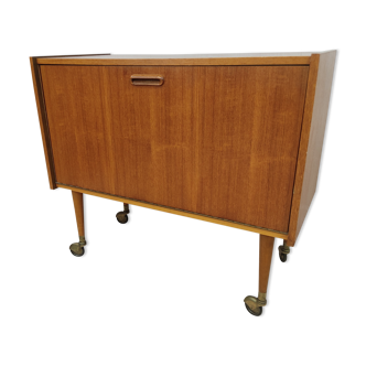 Bar vintage en teck style scandinave