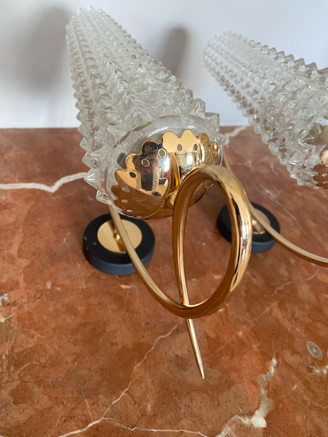 Pair of Arlus wall lights 1960