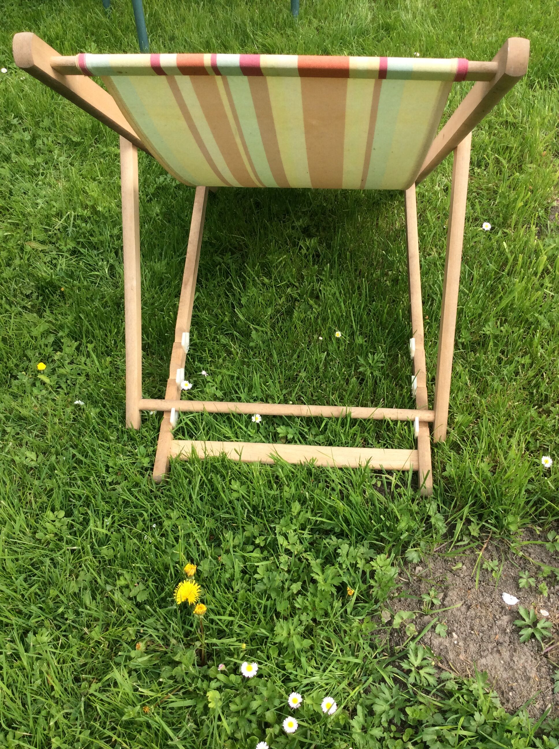 Vintage lounge garden chair of the 60s