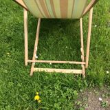 Vintage lounge garden chair of the 60s