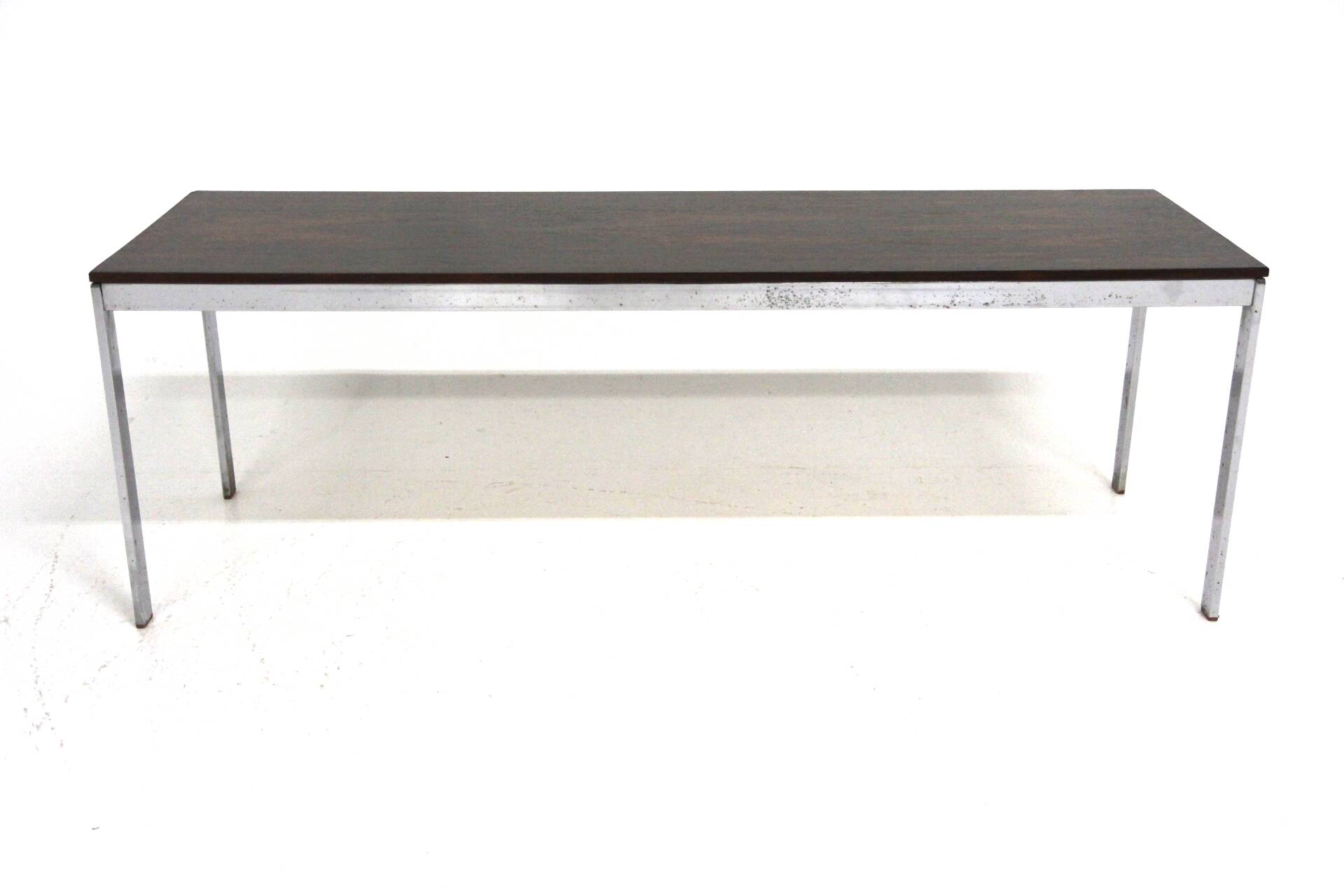 "Alpacka" bench in rosewood, Gillis Lundgren, Möbel-Ikéa, Sweden, 1960