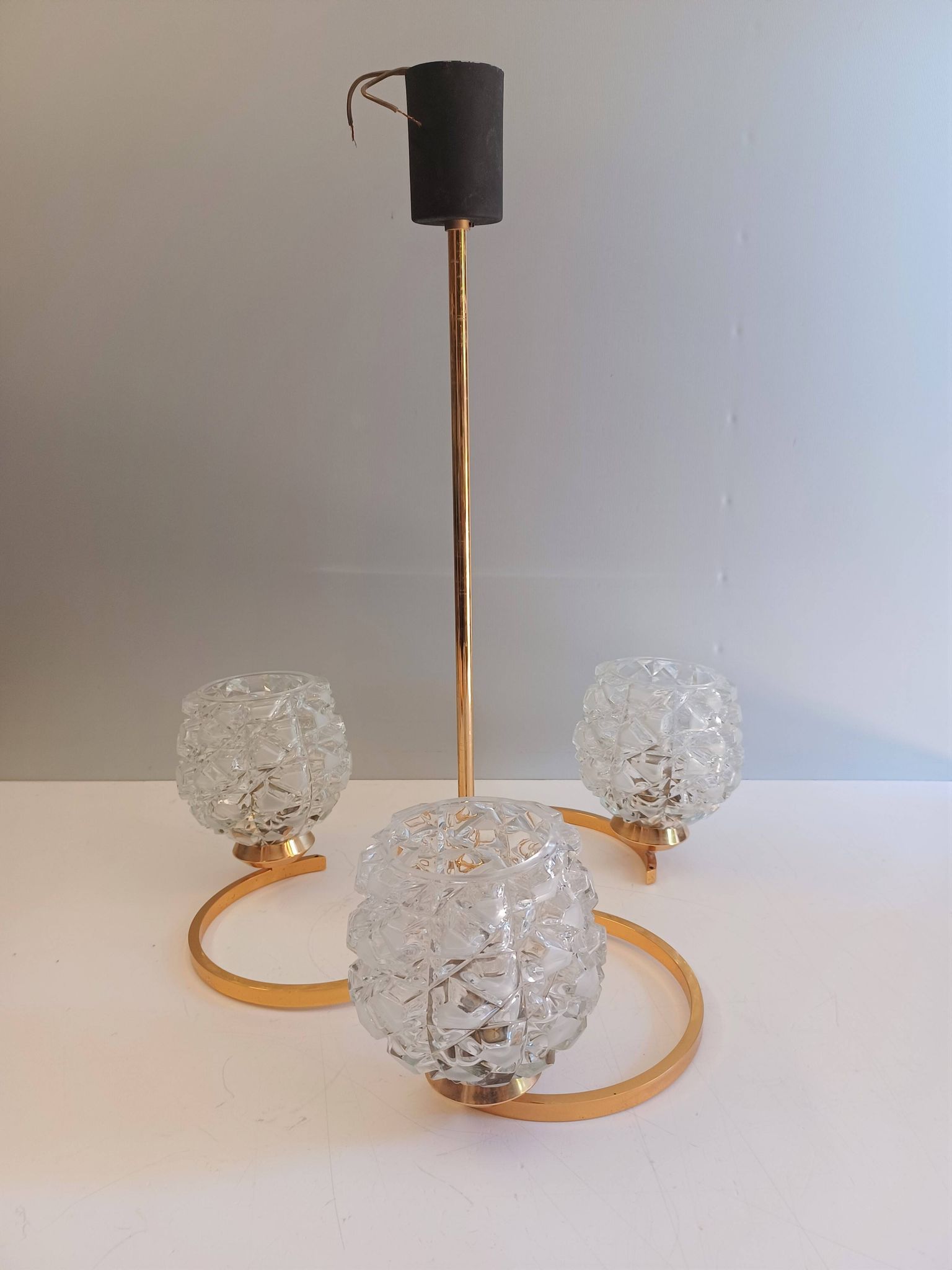 Lustre 3 Lights house Arlus - 1950