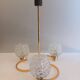 Lustre 3 Feux maison Arlus - 1950