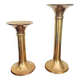 Pair of vintage brass candlesticks