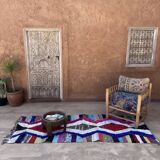 Tapis Marocain coloré - 140 x 269 cm