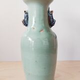 Vase céladon en grès Chine fin du 19e siècle