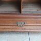 Walnut cabinet stamped BRUN.G.