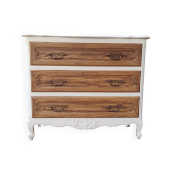 Jolie commode vintage relookée