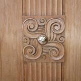 Sideboard buffet oak charles dudouyt art deco 1940