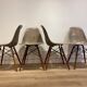 4 Eames DSW Fiberglass Chairs for Herman Miller
