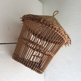 Rattan bird cage