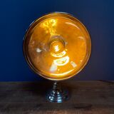 Nickel-plated old heater lamp from Germany, 1920s