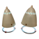 Paire de grandes lampes métal osram 1950.