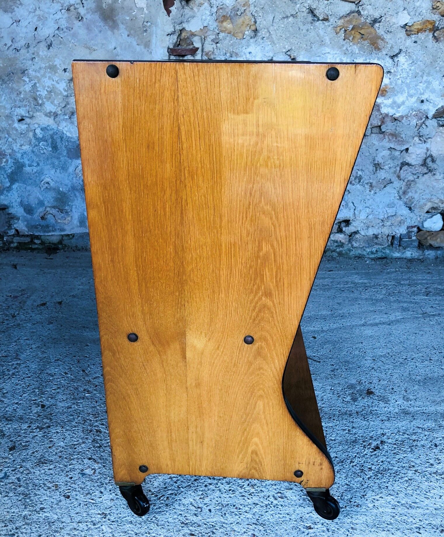 Compartment storage cabinet, TV stand, 60s