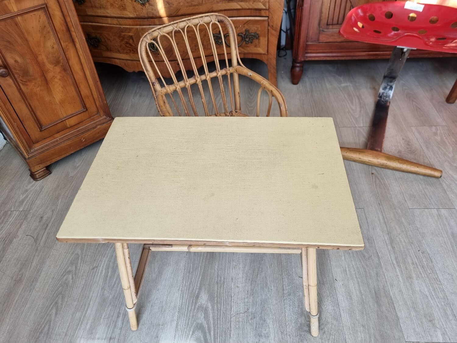 Rattan armchair from 1970