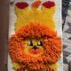 Wool rug for child / lion