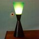 Vintage lamp from the 70s/80s, Memphis diabolo style.