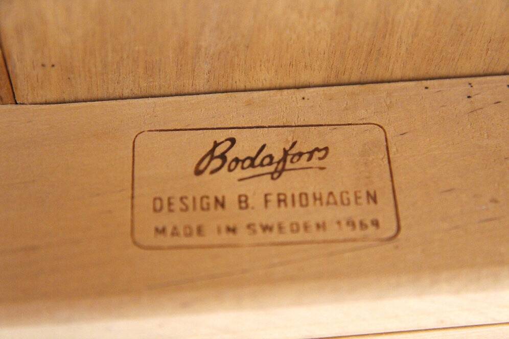Scandinavian "Reno" teak dining table, Bodafors, Sweden, 1950s